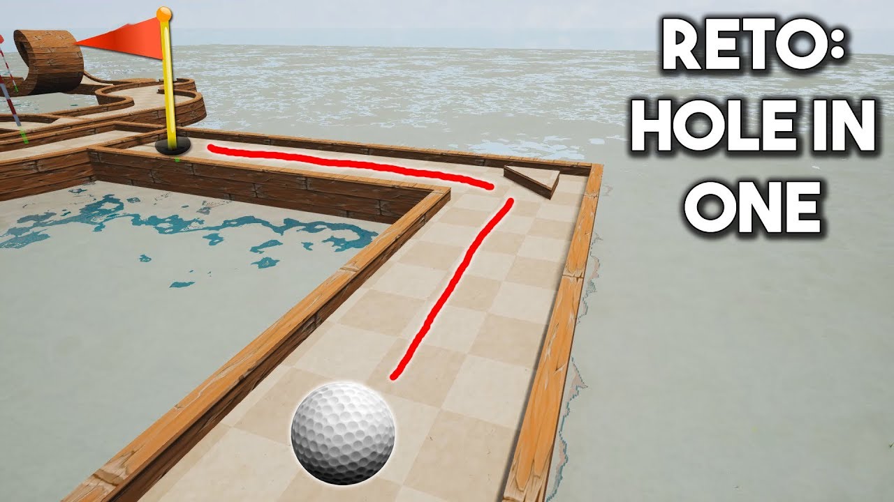 RETO HOLE IN ONE (SOLO 1 TOQUE) - GOLF IT