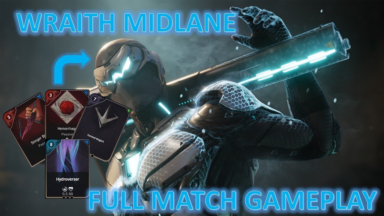 Paragon: Wraith Hydroserver| Full Match Gameplay