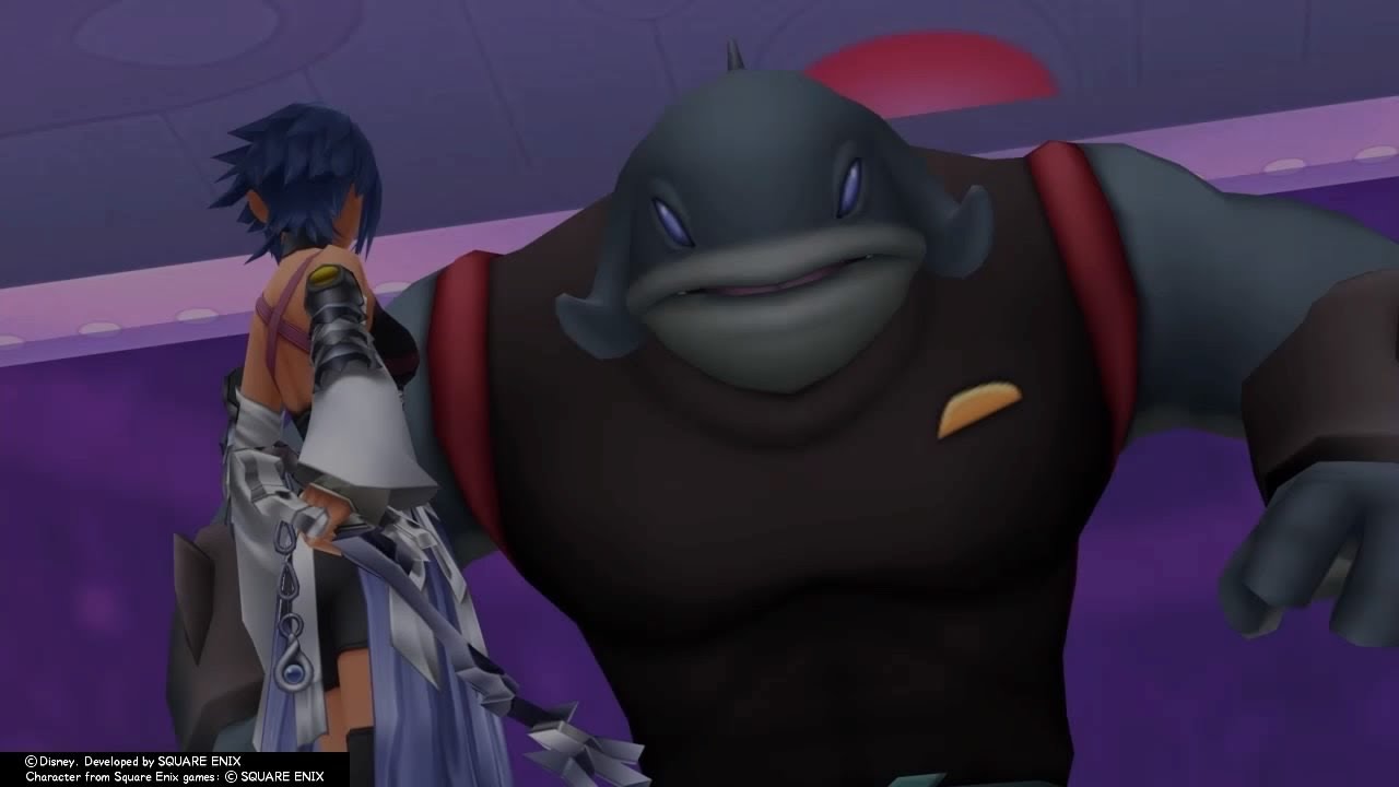 KHBBSFM Captain Gantu (Aqua/No Damage) (Level 1 Critical Mode w/Restrictions)