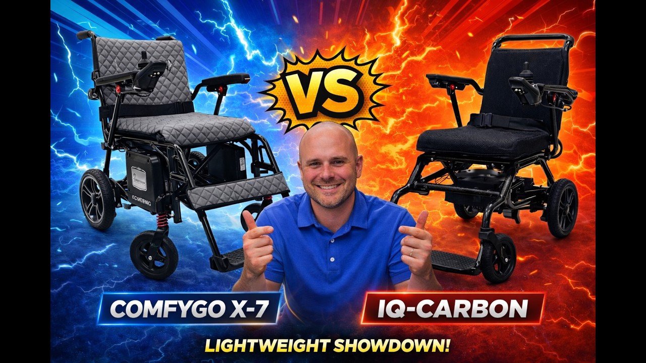 ComfyGo X-7 против IQ Carbon ⚡ Какая легкая инвалидная коляска ЛУЧШЕ?