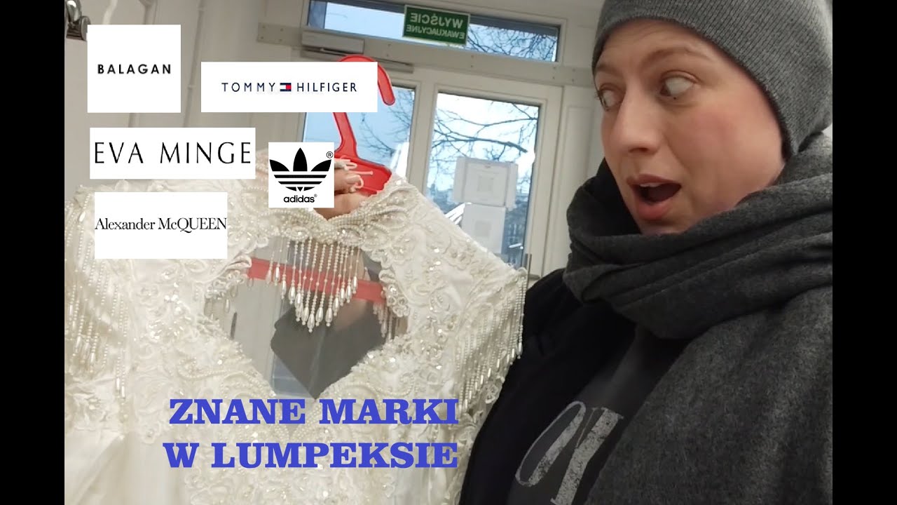 😱ZNANE MARKI W LUMPEKSIE | BALAGAN, EVA MINGE, ALEXANDER MCQUEEN, TOMMY HILFIGER | SUPER LUMPEKS