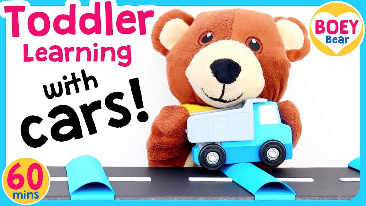Best Car Videos for Toddlers | Toy Learning Videos for Toddlers | Wooden Toy Car Toddler Video