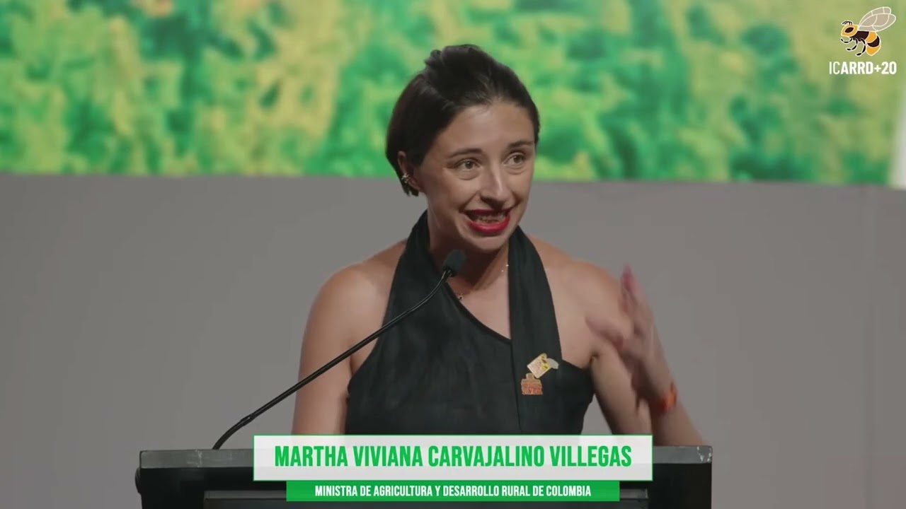 Discurso de clausura ICARRD+20 a cargo de la Ministra Martha Carvajalino