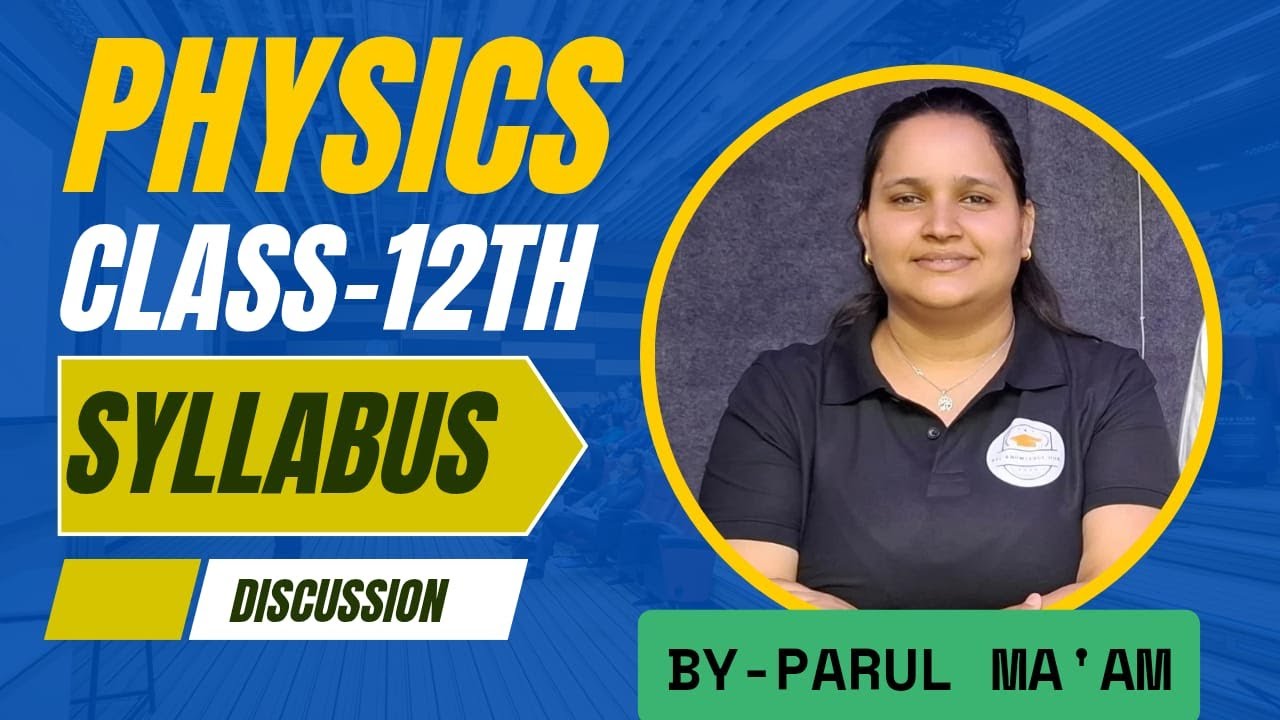 Physics Class12th Syllabus Discussion | RBSE #rbse #rbseboard #12class #12physicsinhindi #physics