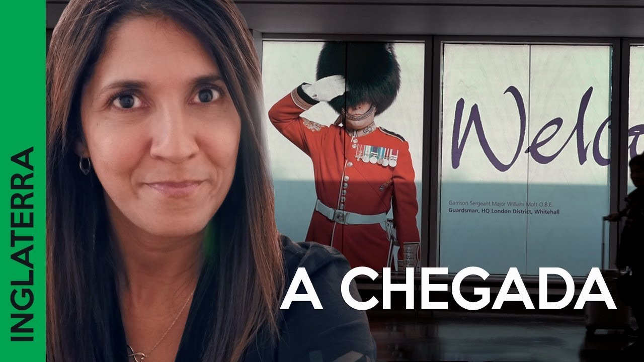 Chegando em LONDRES (INGLATERRA) e saindo do aeroporto de Heathrow