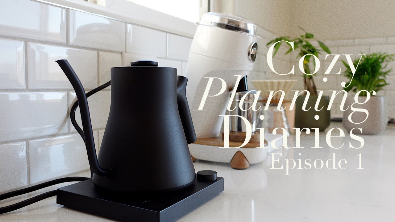 Cozy Planning Diaries Ep. 1 | new stationery, editing, and memory planning