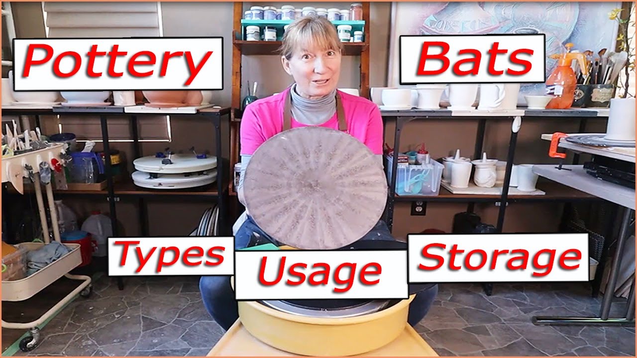 How To Use Bats on a Pottery Wheel | Types - Usage - Storage