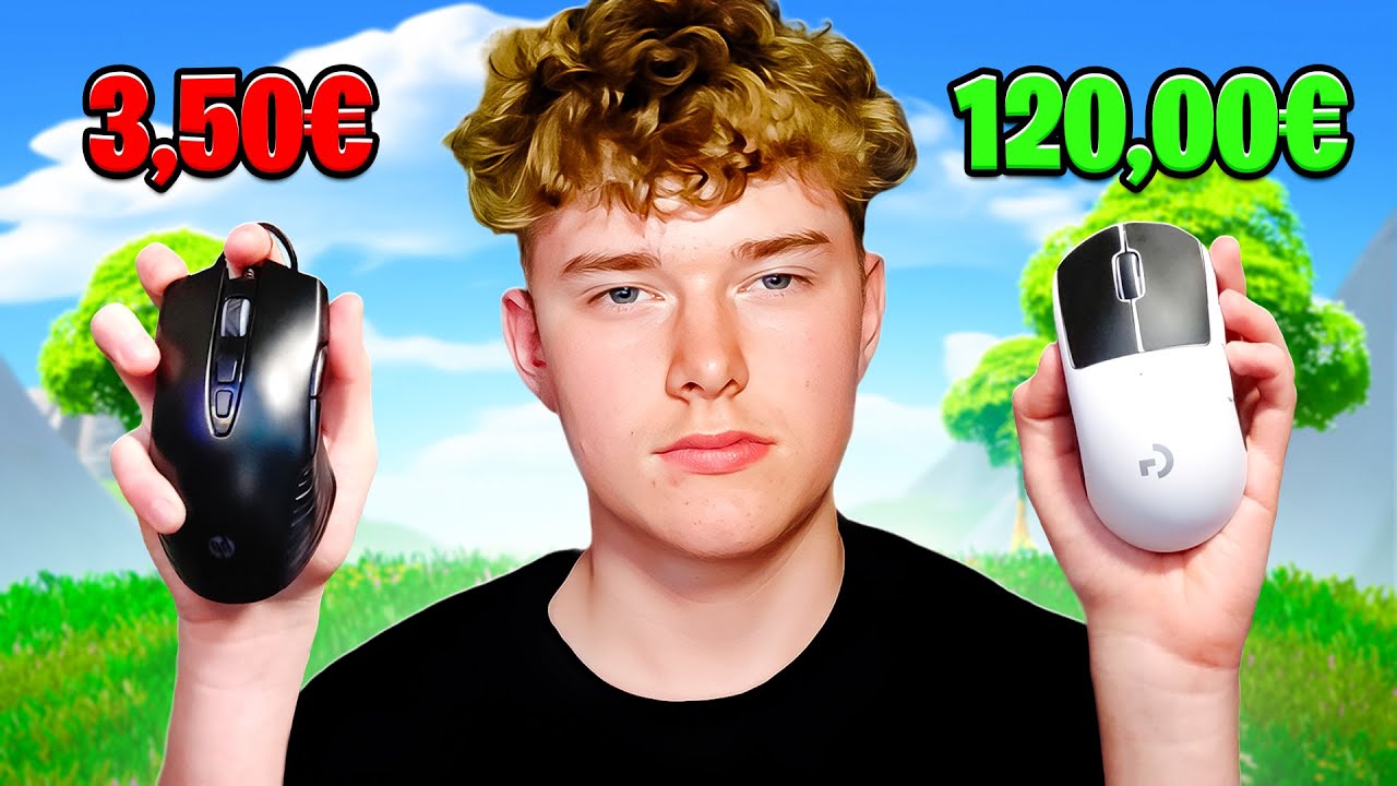 3€ vs 120€ Maus in Fortnite 🔥