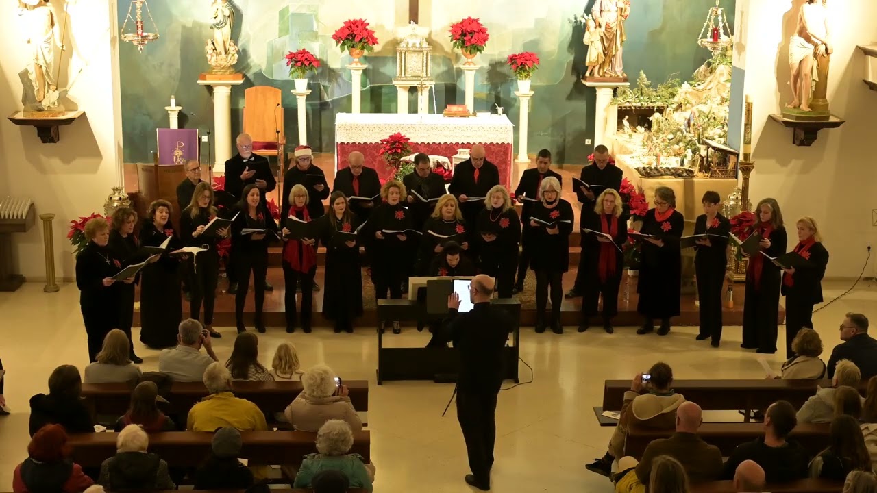 Coro Ciudad de Almuñecar: Nativity Carol (John Rutter).  Director, Pablo Guerrero
