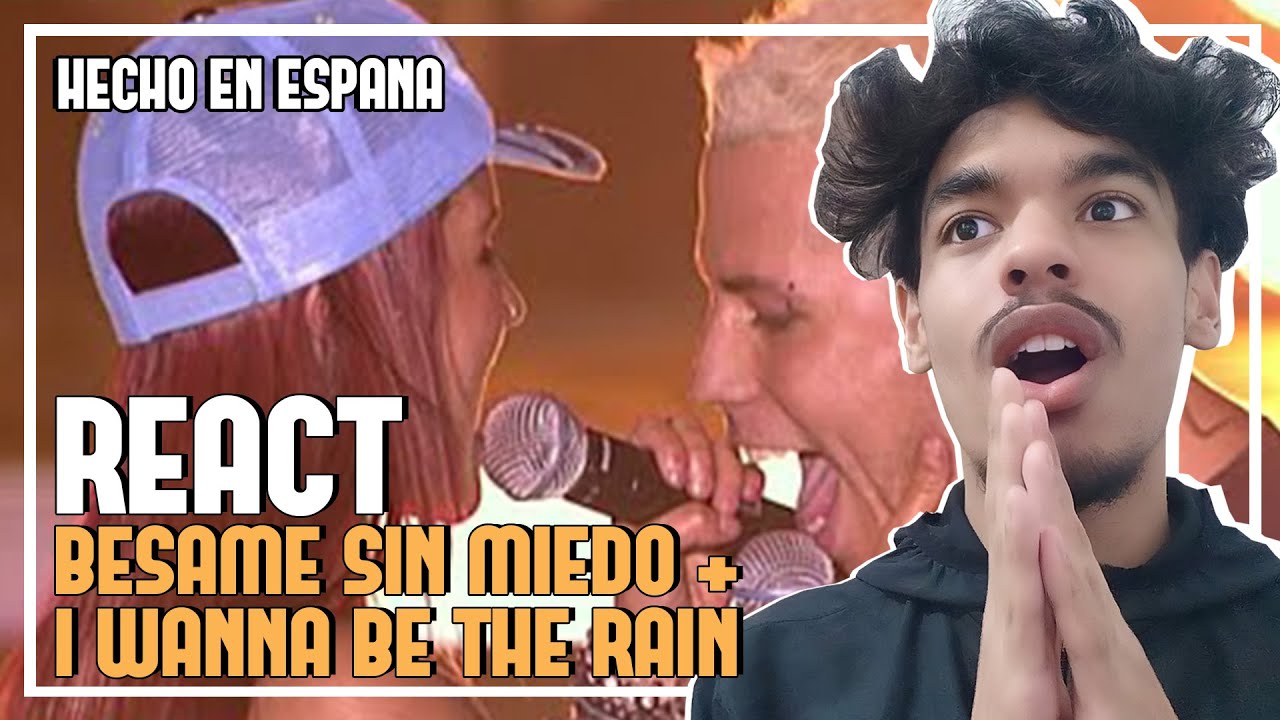 [ REACT DUPLO ] Reagindo a RBD | RBD - Hecho En España - Bésame Sin Miedo + I Wanna Be The Rain