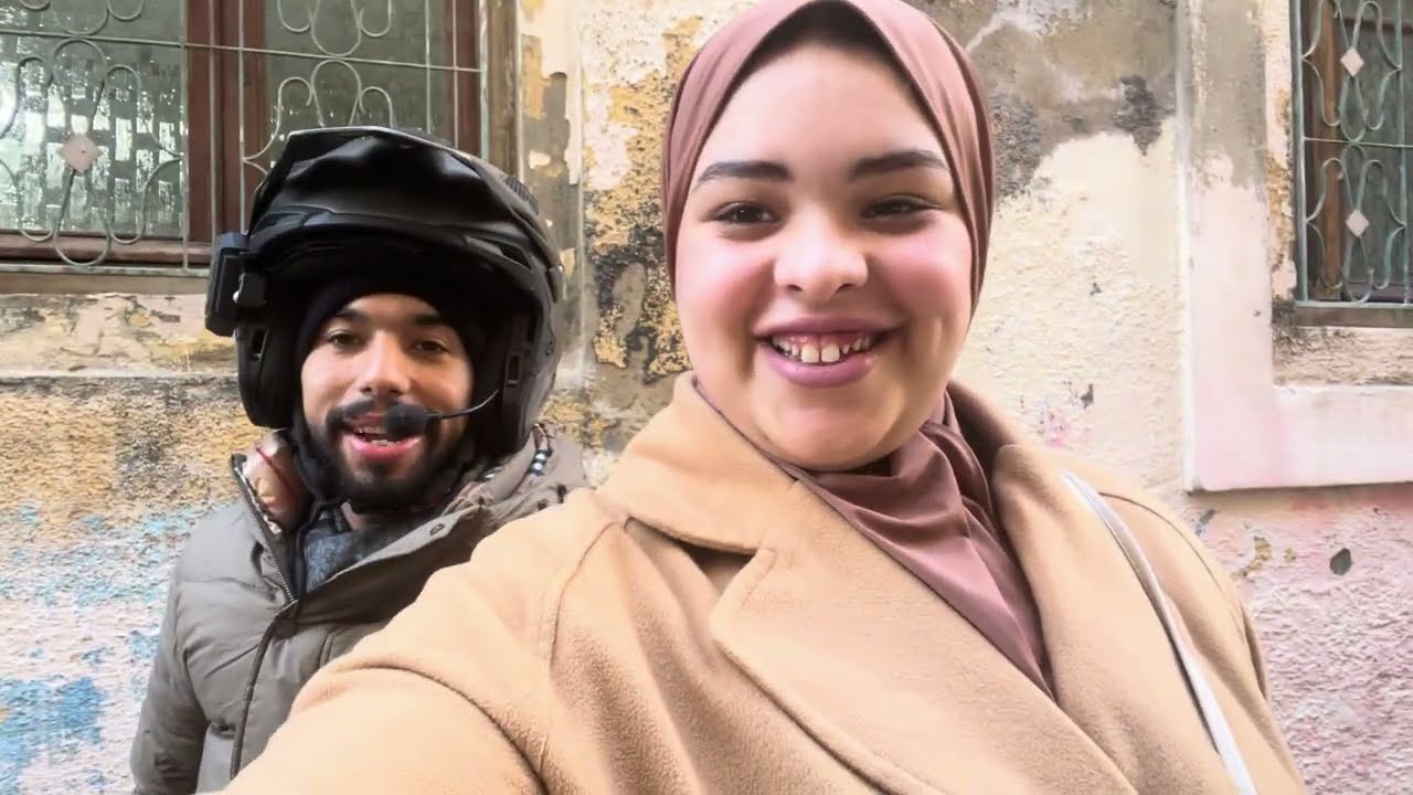 خرجنا أنا و راجلي 💍و شدتنا الشتاء 🌨️لجو كان زوين كملنا خرجتنا  فرحانين👌