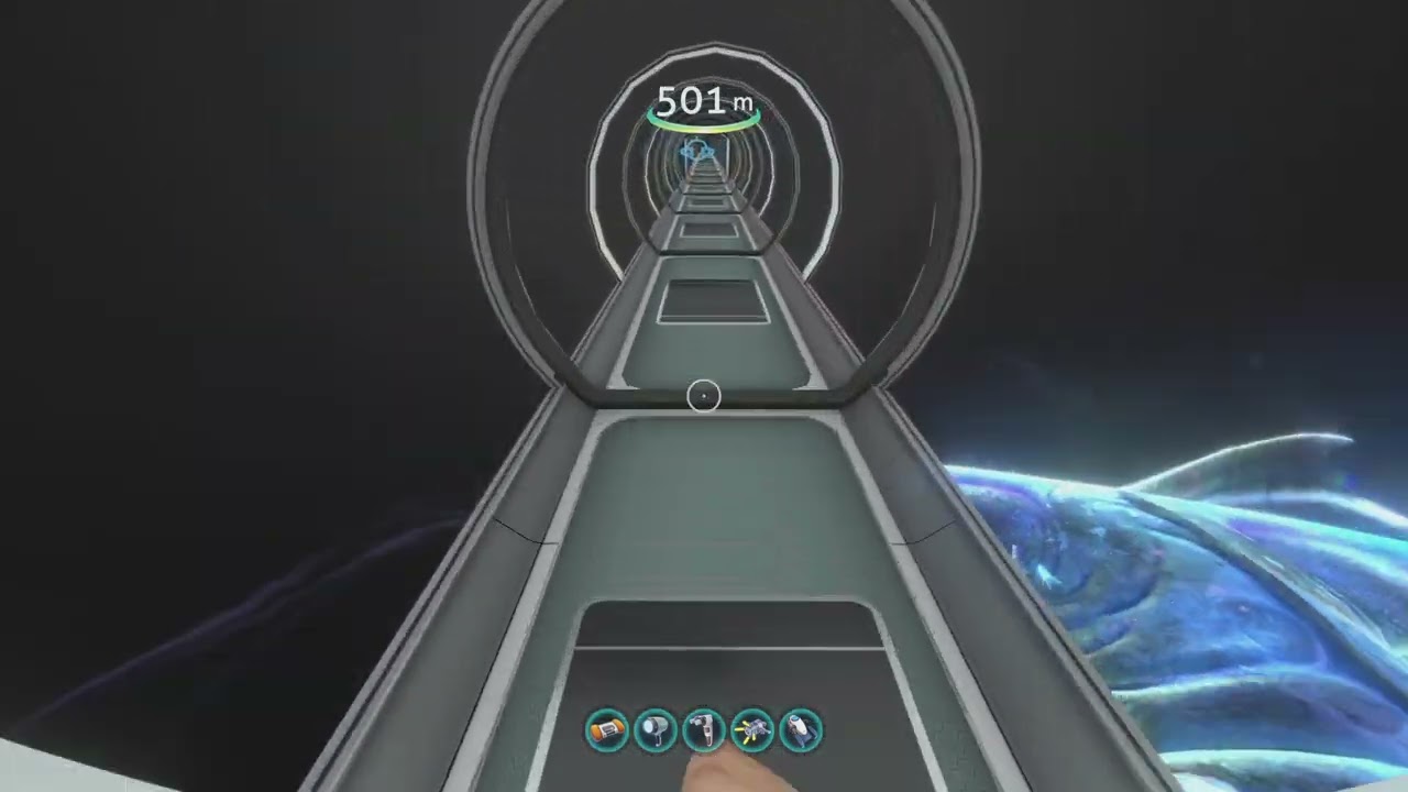 I Built An Extremely Long Tunnel Into The Dead Zone In Subnautica