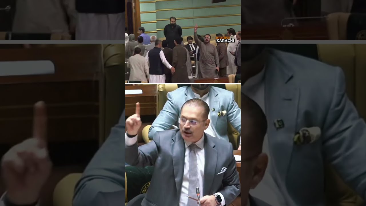 Sharjeel Memon Slams MQM-P Over Sindh Assembly Walkout