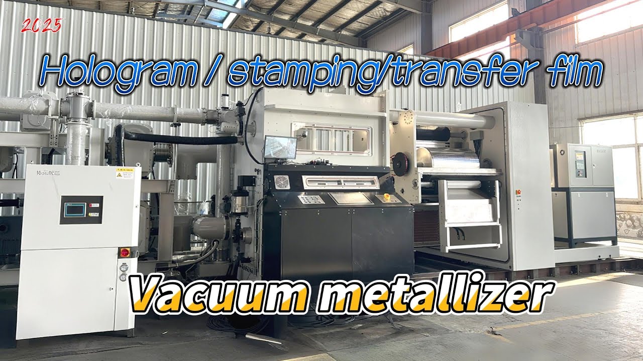 Vacuum Metallizer for Anti fake, hologram, stamping foil