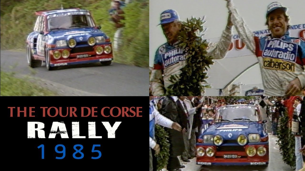 WRC GROUP B | Renault 5 Maxi Turbo | Jean Ragnotti 1985 | Tour de Corse