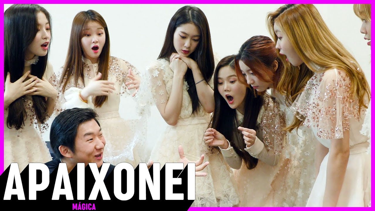 ÍDOLOS K-POP REAGEM A MÁGICA (FEAT. OH MY GIRL)
