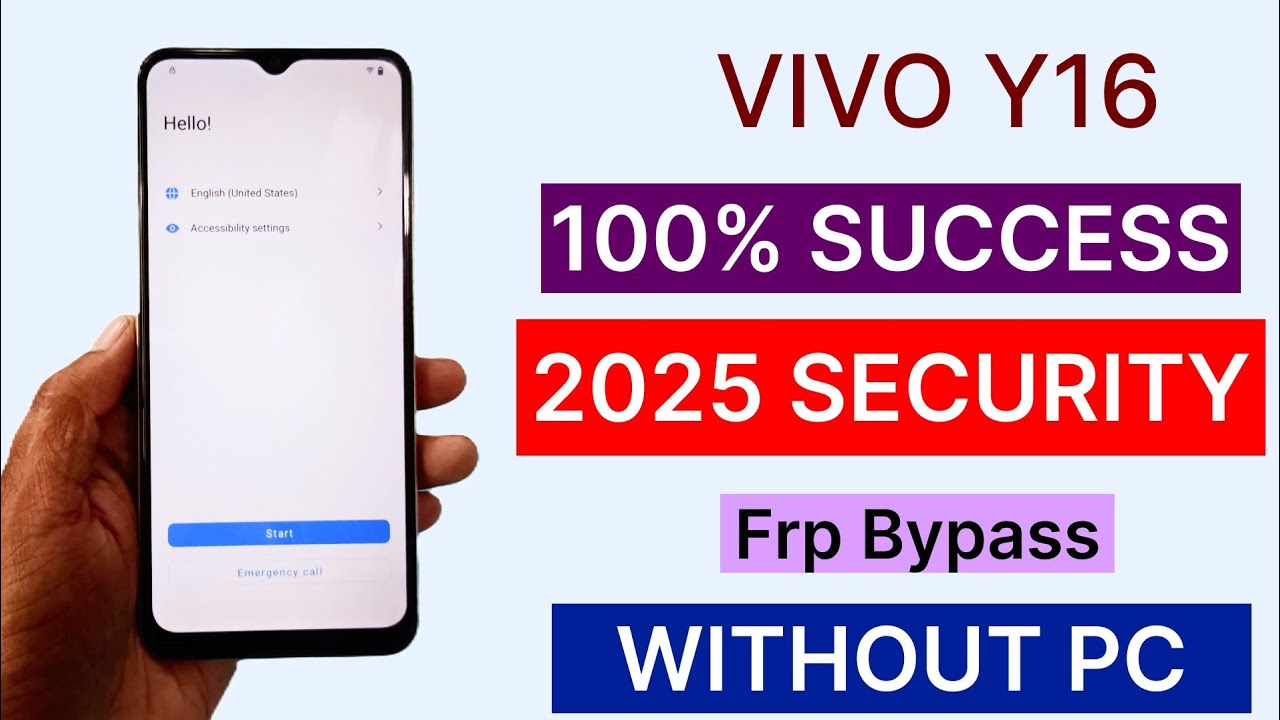 Vivo Y16 (100% Working) Frp Bypass / Google Unlock Without Pc | Fix Youtube Update
