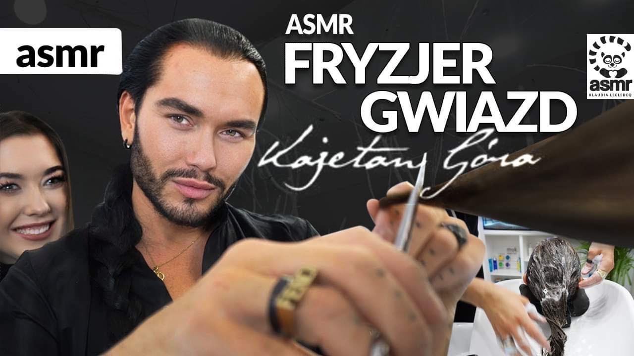 ASMR WIZYTA U FRYZJERA GWIAZD - ATELIER KAJETAN GÓRA