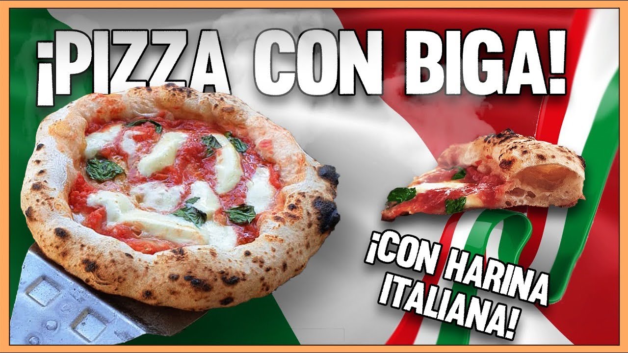 ¿CÓMO HACER PIZZA NAPOLETANA CON BIGA? 🇮🇹