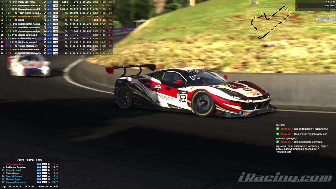 Lamborghini Hurac&aacute;n GT3 @Mount Panorama #Bathurst12H / 12 часов Горы (Part 2/2)