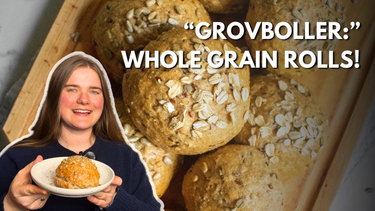 How to Make “Grovboller:” Whole Grain Bread Rolls!