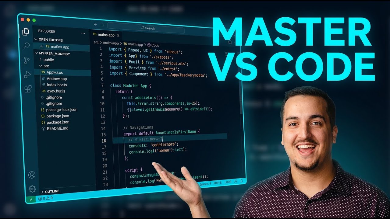 Andrew Shows His Best VS Code Tricks