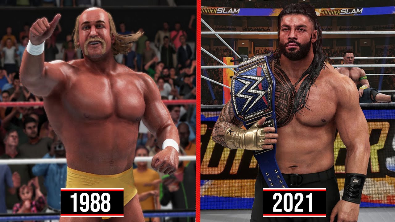All Summerslam Main Event Winners! 1988 - 2021 (WWE 2K)