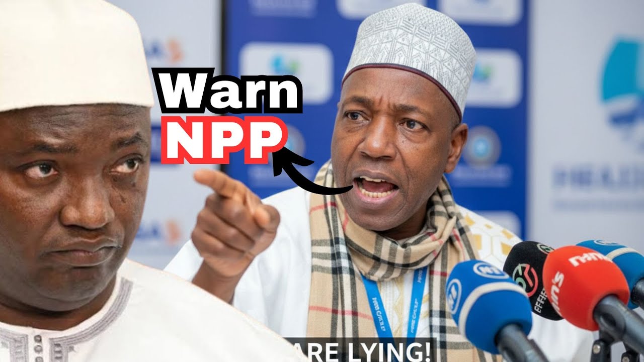 Hamat Bah, Cautioned Barrow & NPP