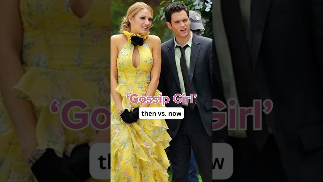 The cast of #GossipGirl, then vs. now. 👛 #y2k #early2000s #tvshows #celebrities