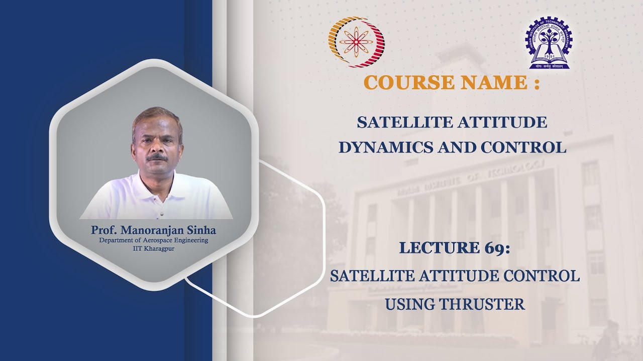Lecture 69 : Satellite Attitude Control using Thruster
