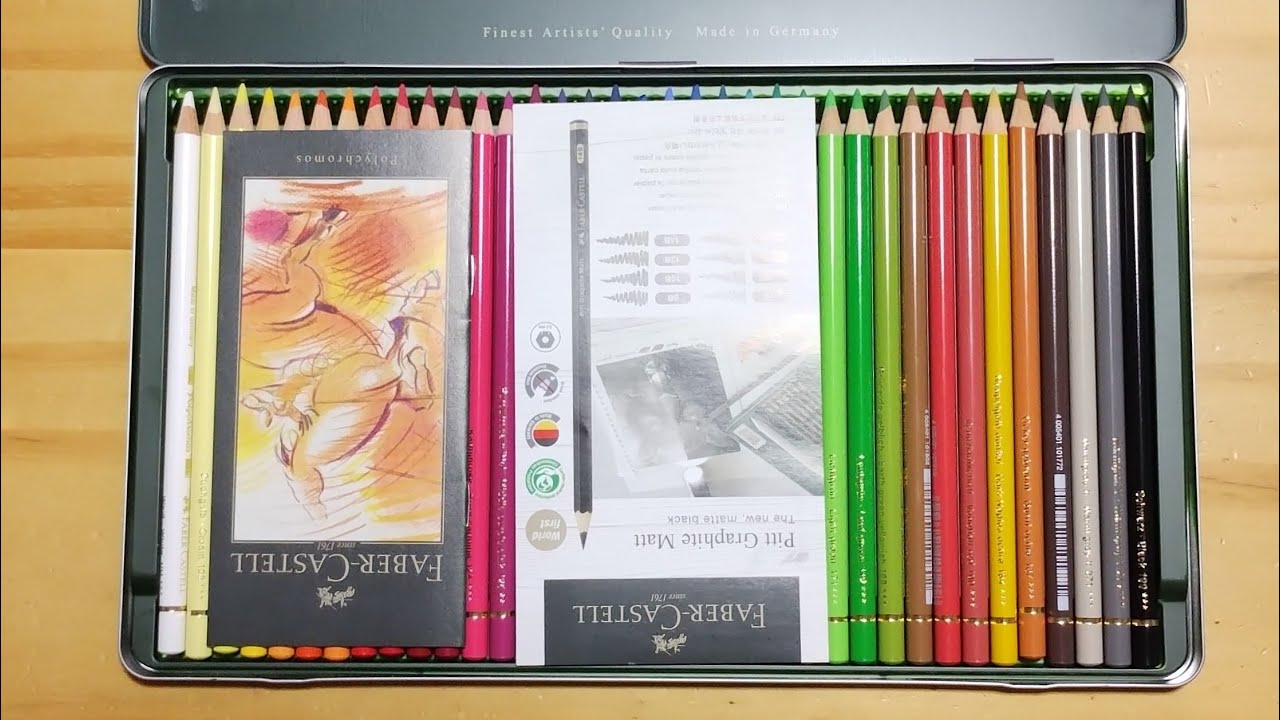 Faber Castell Polychromos de 36 | Unboxing y Breve Reseña