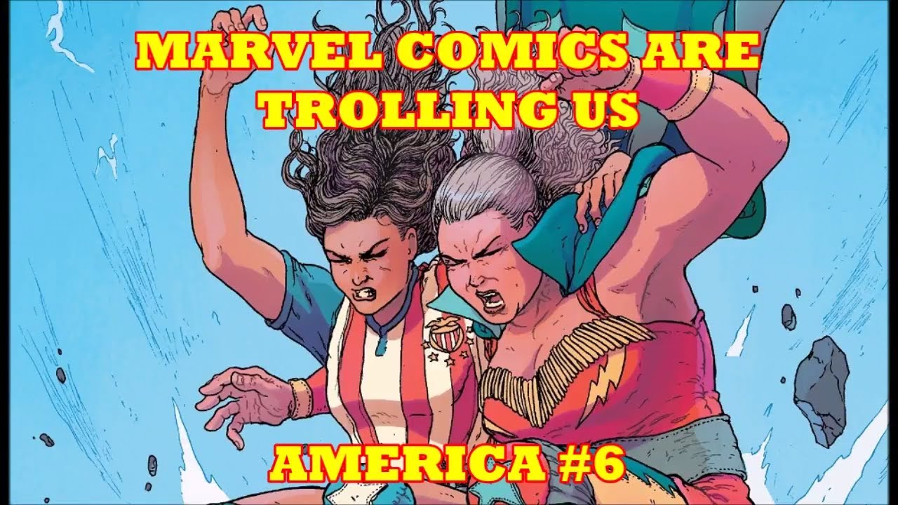 AMERICA #6 : HOW TO DO THE ASIAN SQUAT - BAD COMIC BEAT DOWN