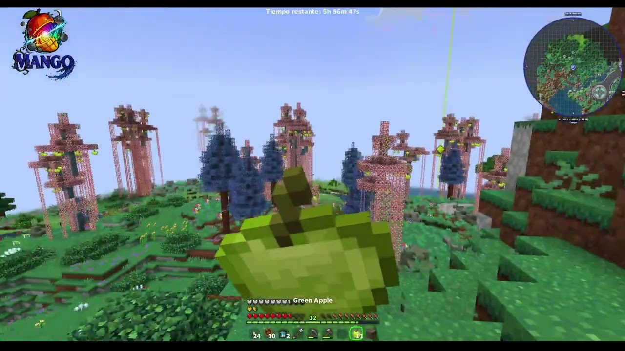 🥭MANGO🥭 - Serie semi-RP / survival / DÍA 2