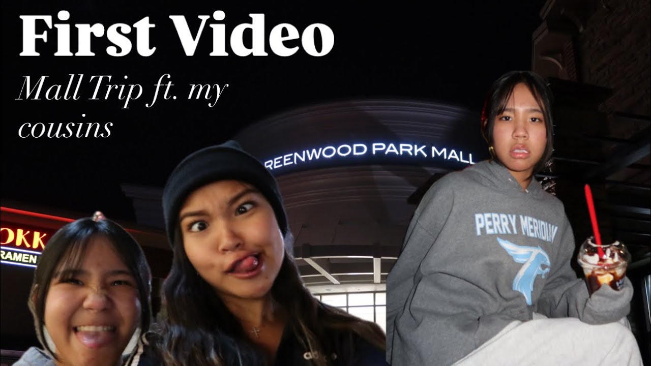 First Vlog || Going to the mall with my cousins!!