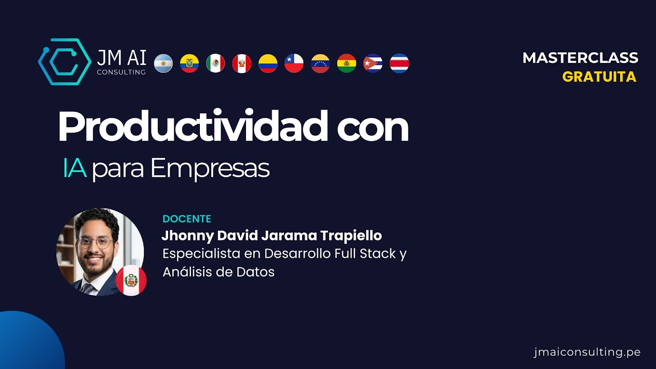 Masterclass - Aprende a automatizar tus reportes con IA