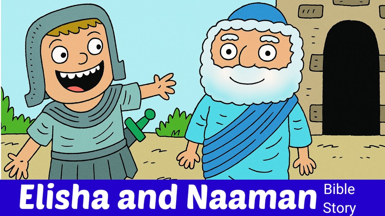 Elisha and Naaman &ndash; Bible Story for Kids | Obedience and Healing | Bible school for kids