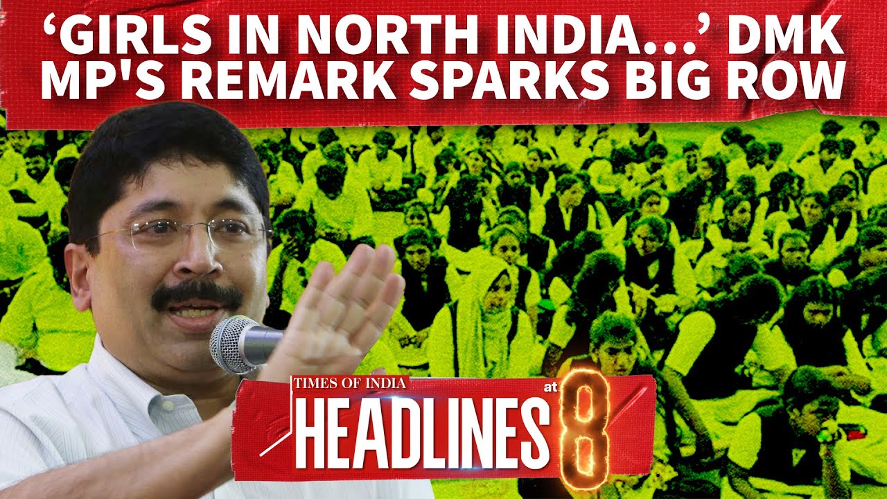 'North Indian Girls...': DMK MP Sparks Row; Trump Warns Iran of Brutal Action | Headlines At 8