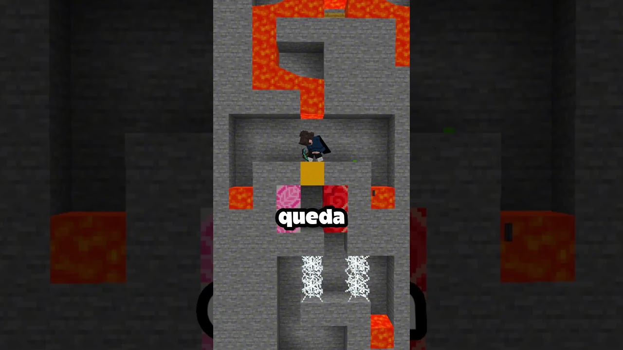 ESCAPA de la LAVA Oliver 🤑🔥#minecraftpe #minecraftespa&ntilde;ol #minecraftshorts #minecraftmemes