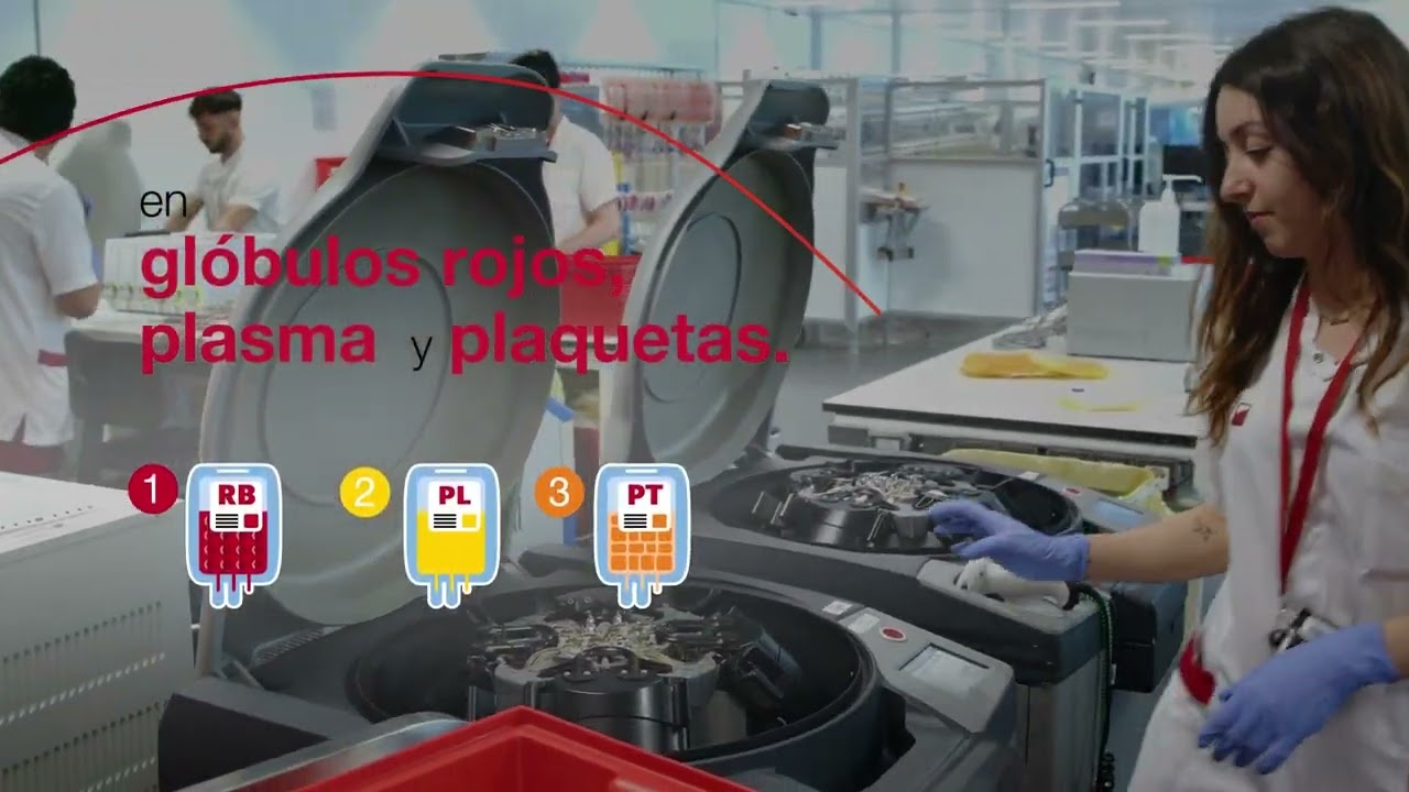 El Banco de Sangre y Tejidos de Cataluña. Vídeo corporativo sobre la actividad del BST.