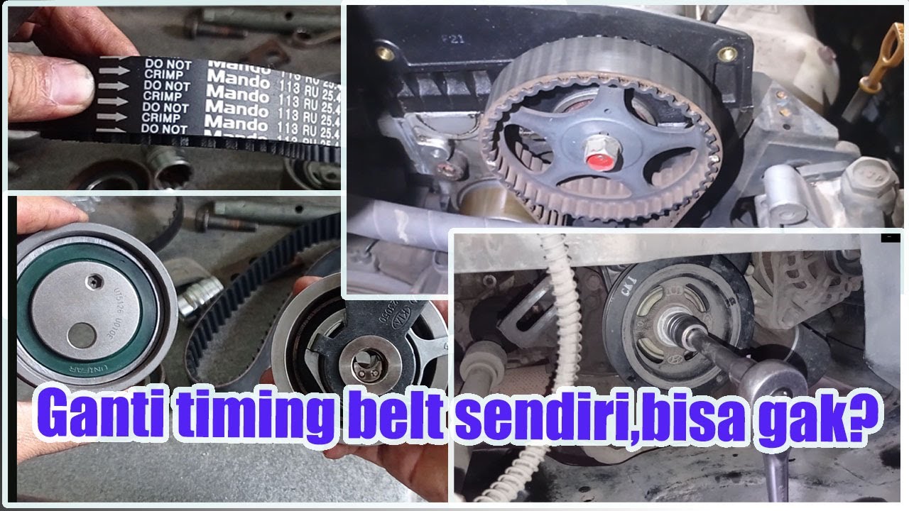 Ganti Timing Belt (DIY replace timing belt)