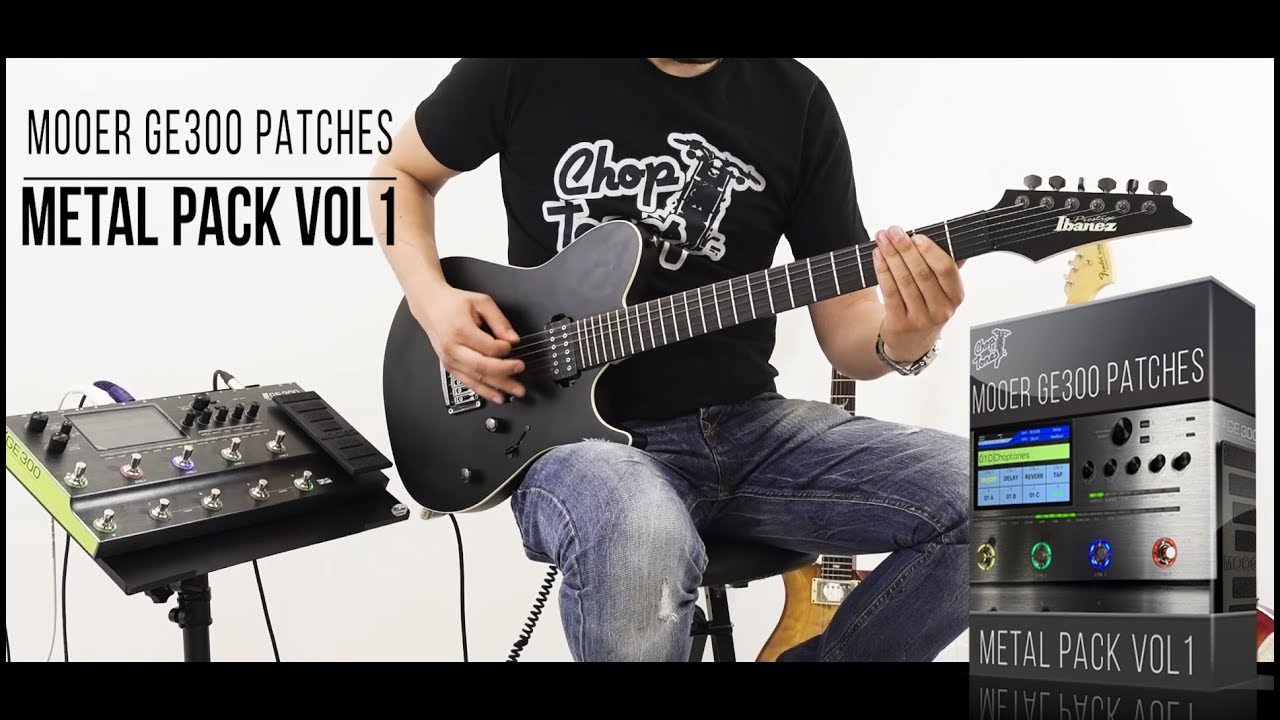 Mooer GE300 / GE300 lite Patches | Metal Pack vol1 | Playthrough