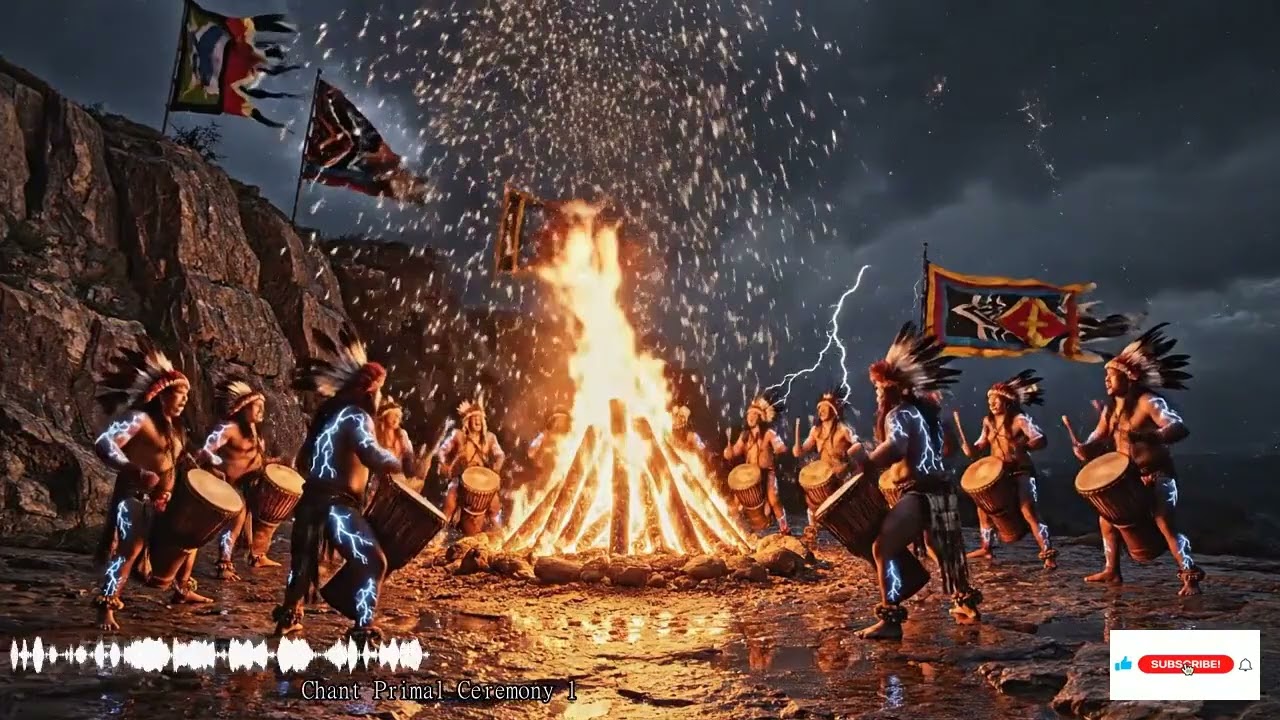 Currents Within The Ancestral Flame Drums Stirring Sacred Rhythms For Deep Ritual Awakening And Grou