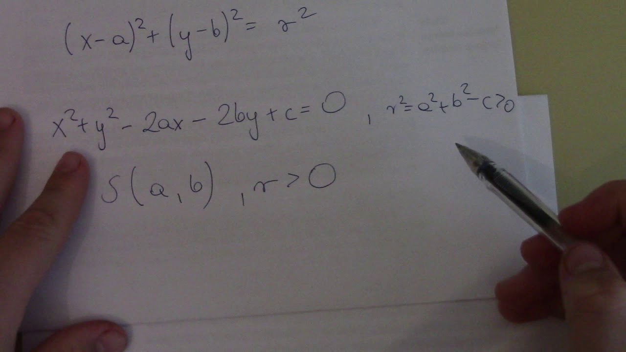 Równanie okręgu w pigułce - jak wygląda w zadaniach, rodzaje równania, na co uważać