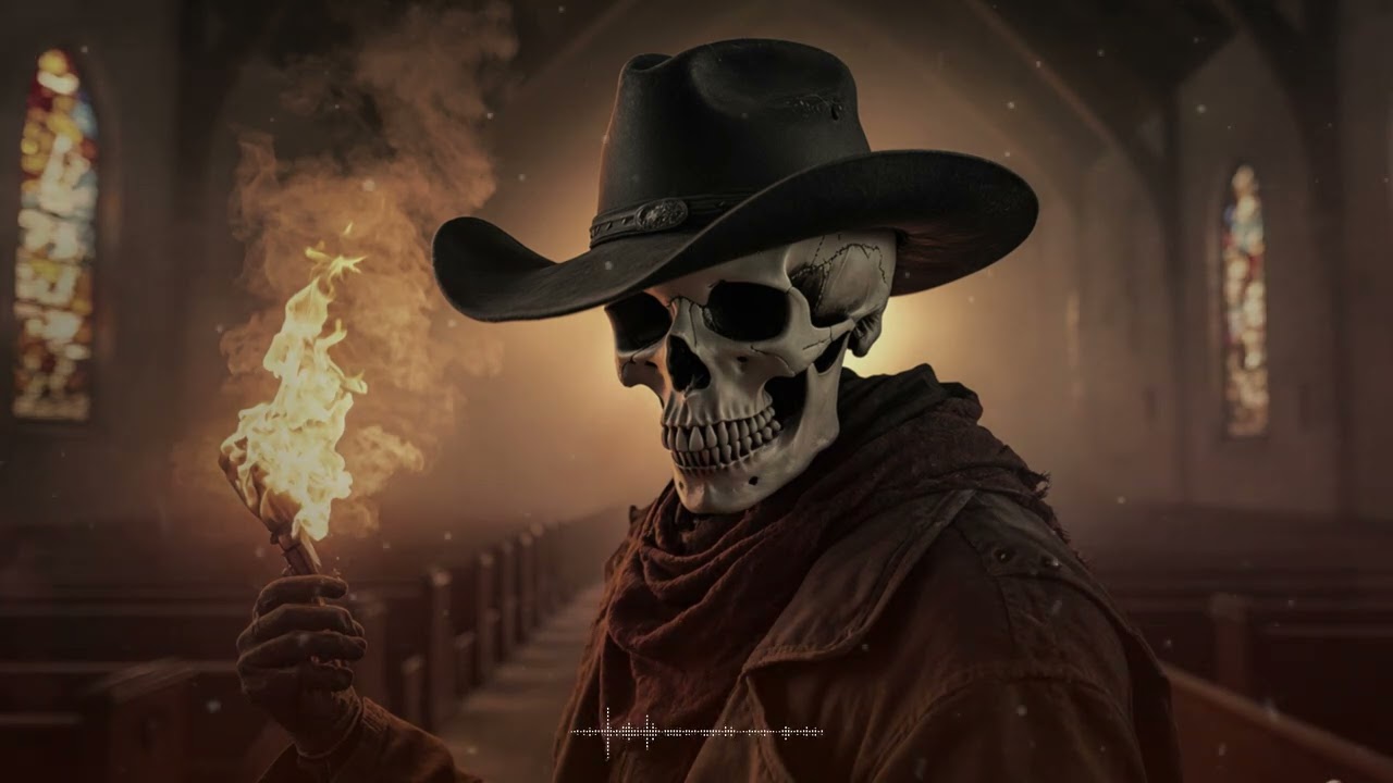 Dark Country Rap Melody 5 - Haunted Western Music | Dark Country Guitar & Ambience