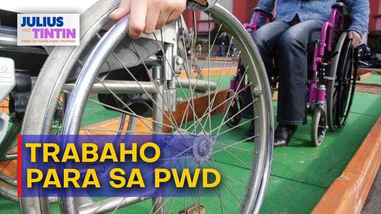 Trabaho para sa mga may kapansanan o PWDs | #JNT