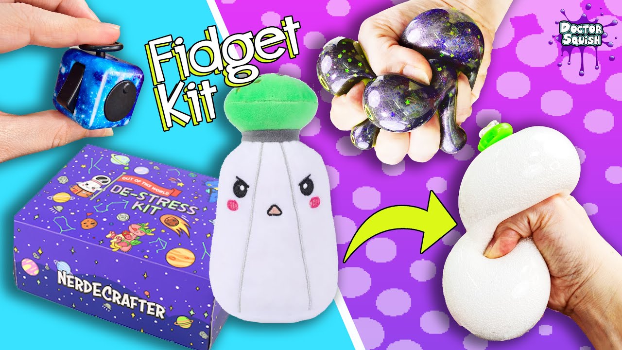 NerdECrafter Fidget Kit and DIY Squishies!
