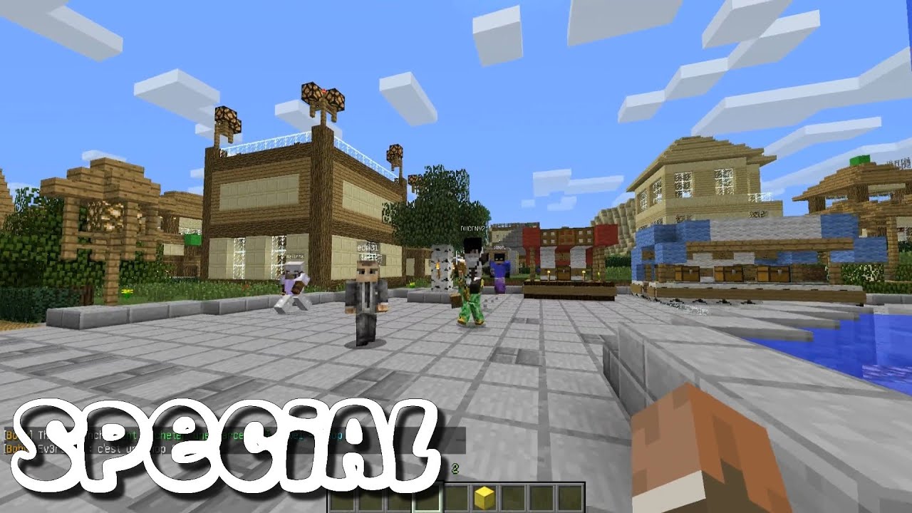 (Video-Special) Minecraft sur notre Serveur