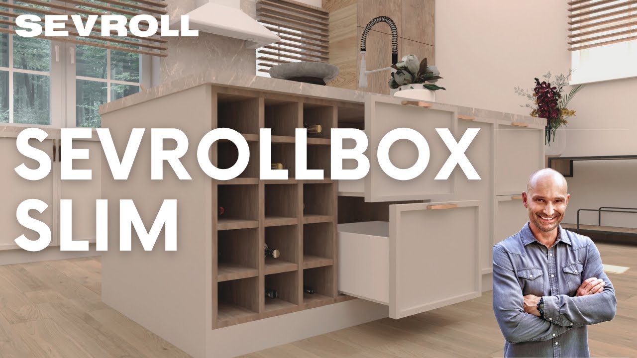 Montaż szuflady Sevrollbox Slim. Jak to zrobić? Poleca Dominik Strzelec.