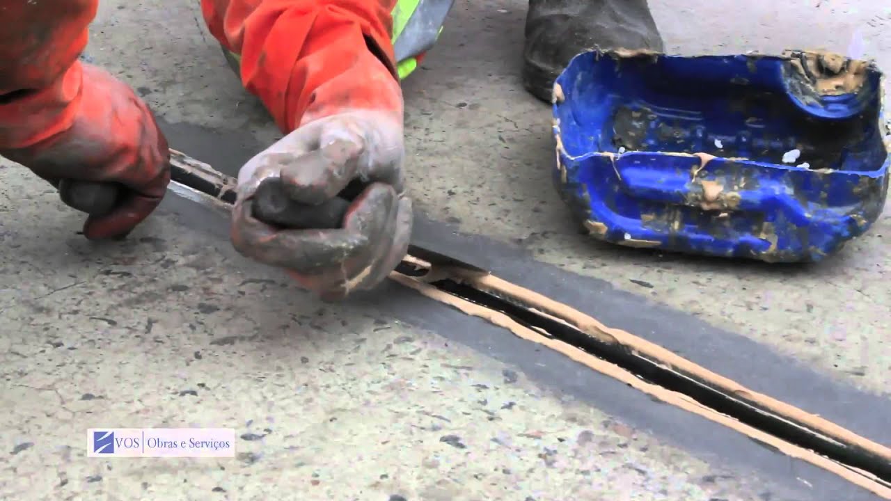VOS Obras e Serviços - Junta de Dilatação com Perfil Elastomérico