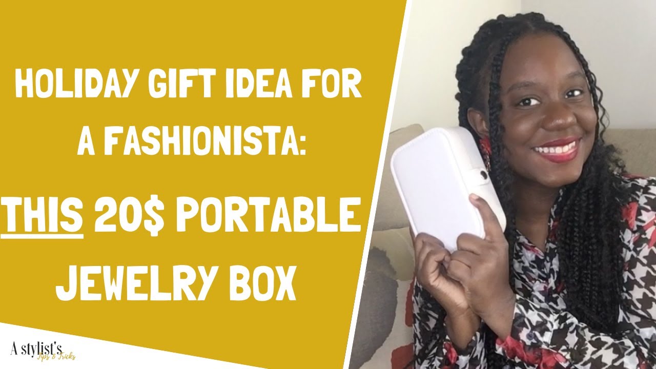The Best & Affordable Small Portable Jewelry Box To Gift | Holiday Gift Guide 2020